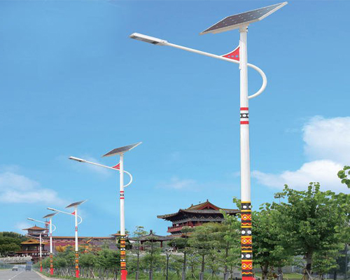 杂多民族特色路灯